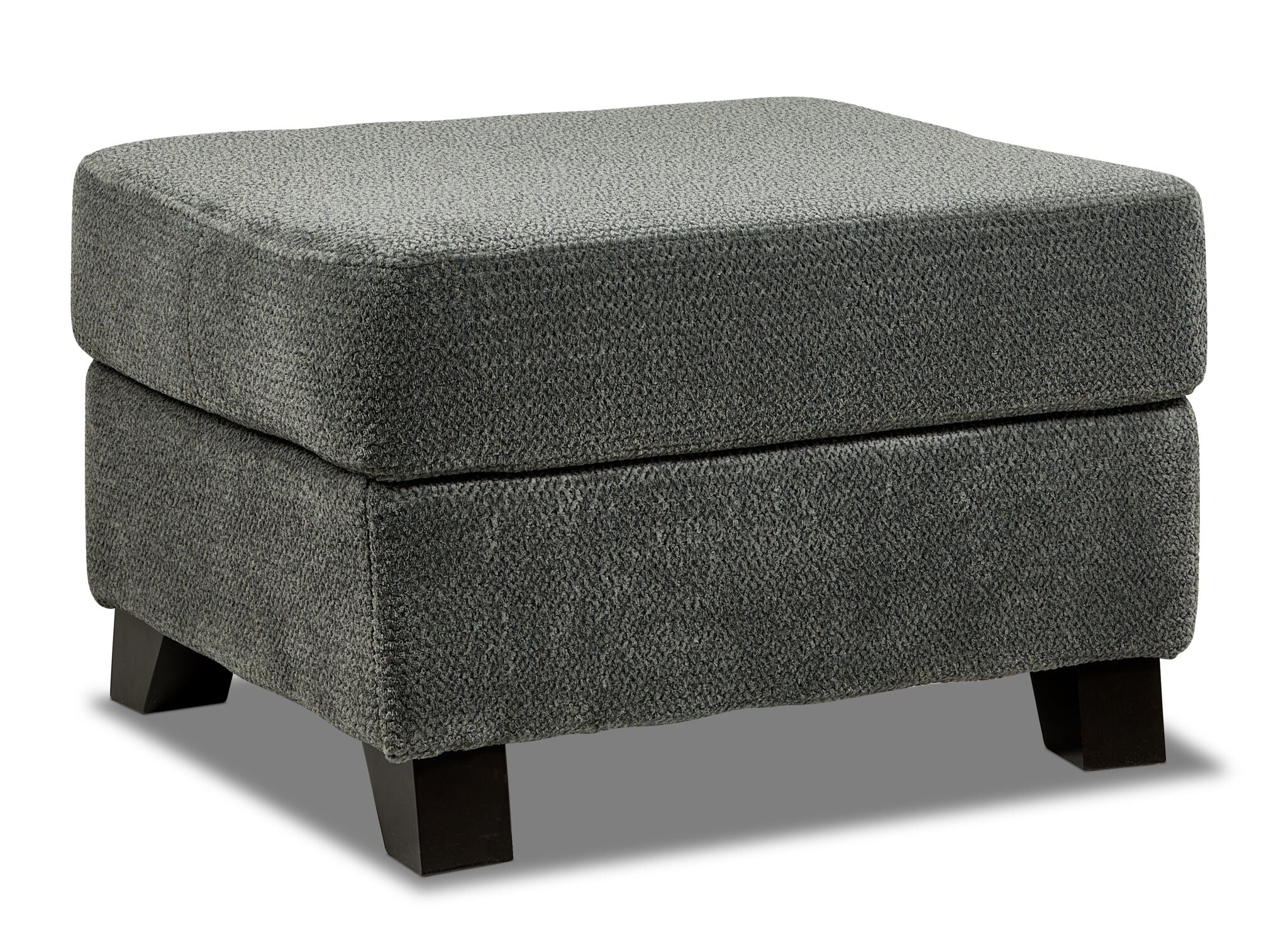 Avery Ottoman - Charcoal