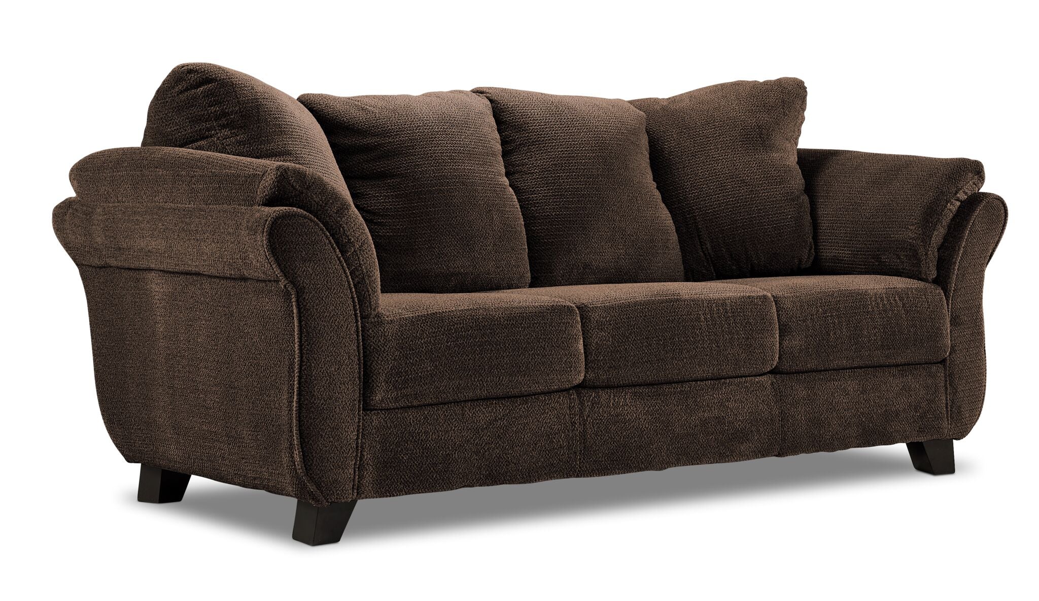 Avery Sofa and Chair Set - Chocolate - Image 2