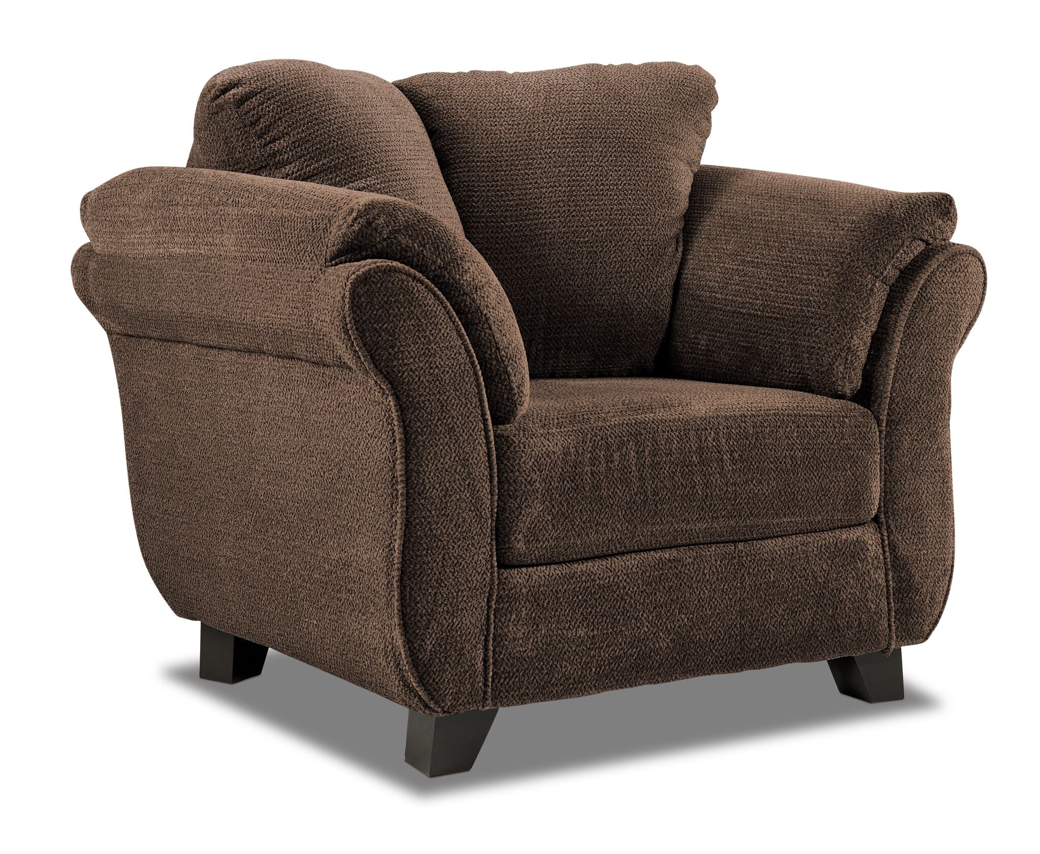 Avery Sofa and Chair Set - Chocolate - Image 3