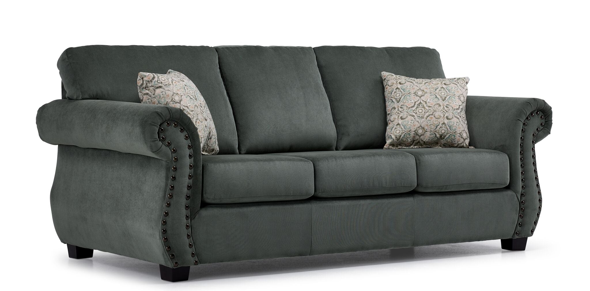 Brooklyn Sofa and Chair Set - Green - Image 2
