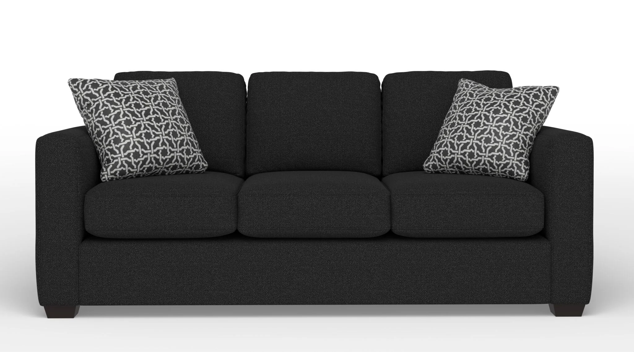Caleb Sofa - Sutton Black - Image 2