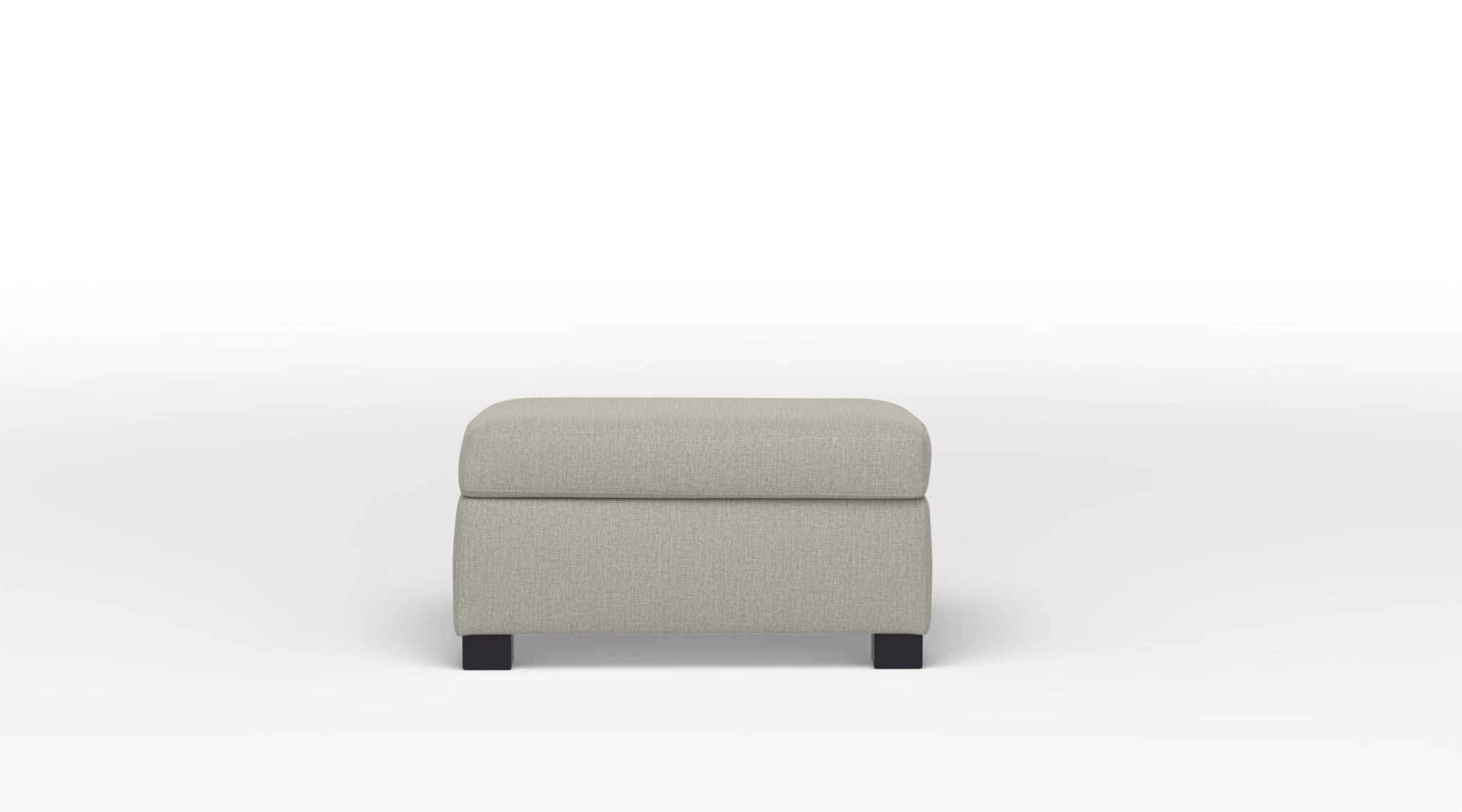 Celeste Rectangular Ottoman - Stucco Beige