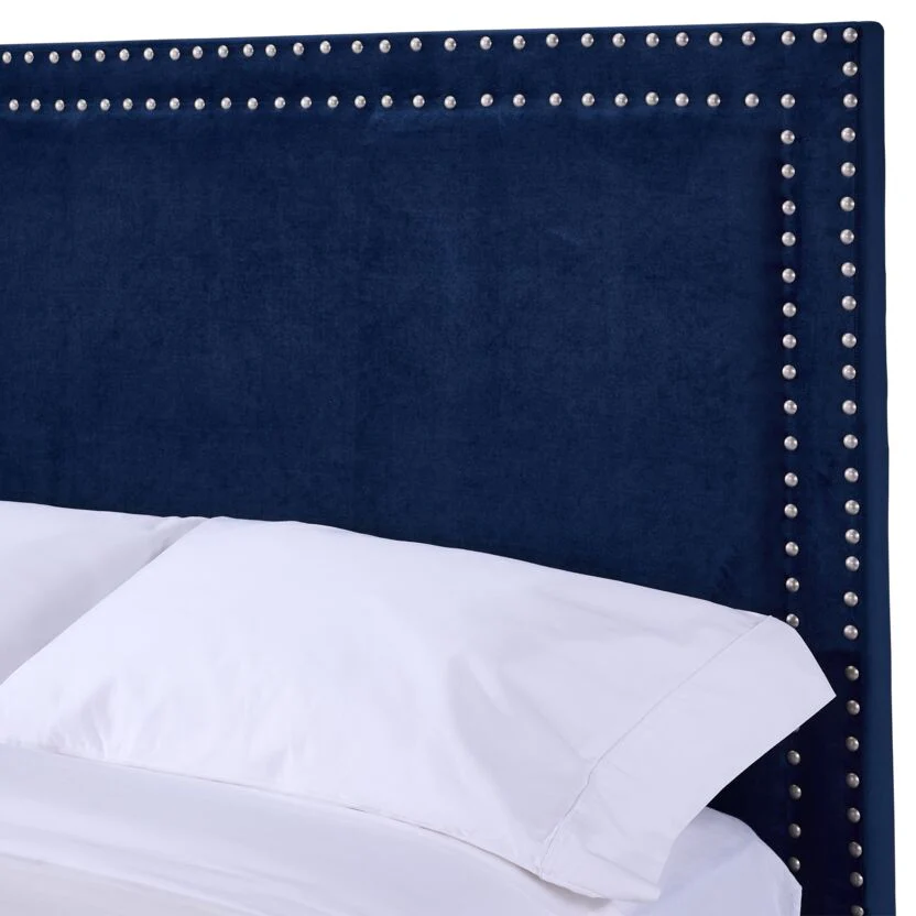 Chloe King Headboard - Navy - Image 3