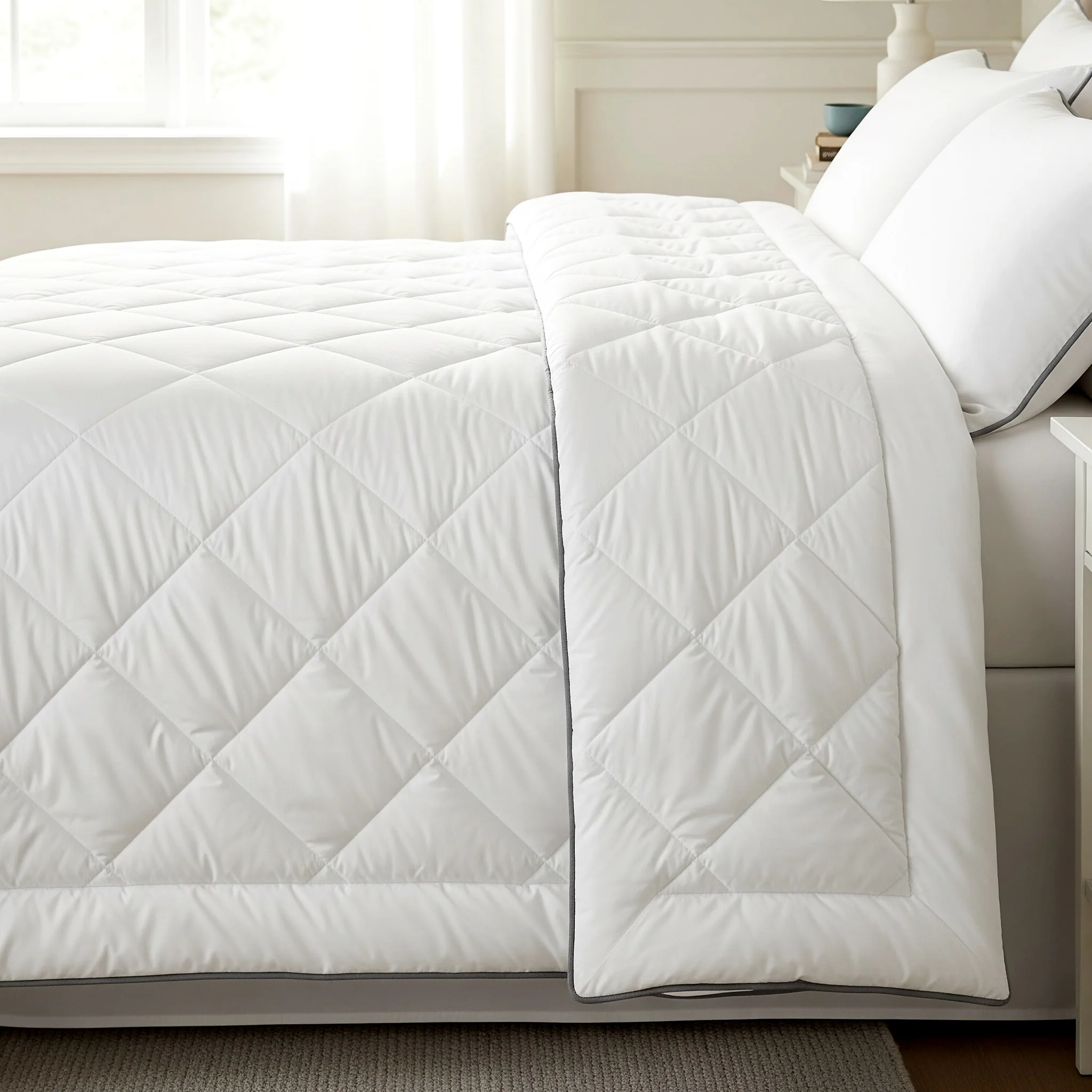 Cotton House 100% Cotton Cover Queen Duvet - Image 2