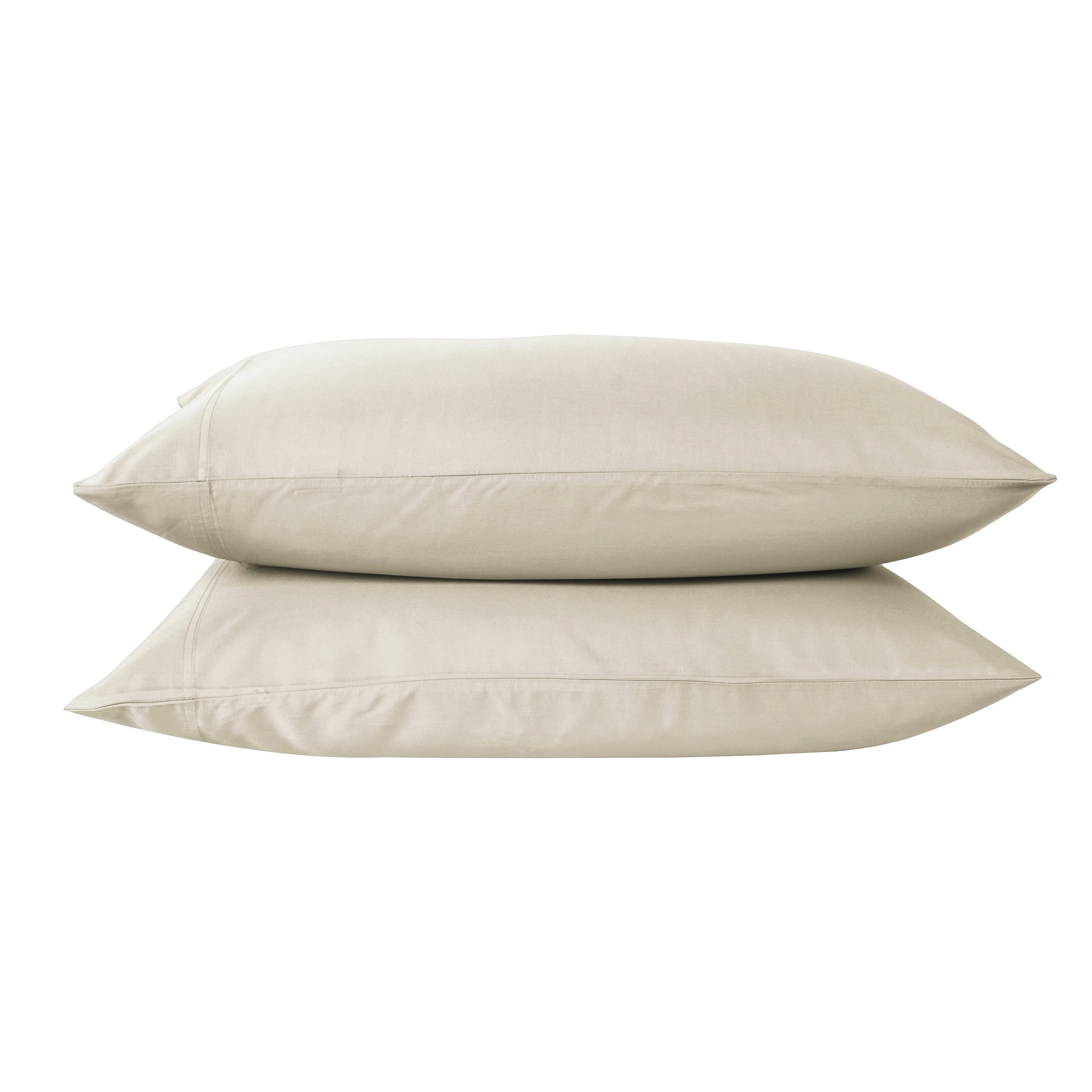 Cotton House 100% Cotton Pima King Sheet Set - 500 Thread Count Pumie Stone Beige - Image 3