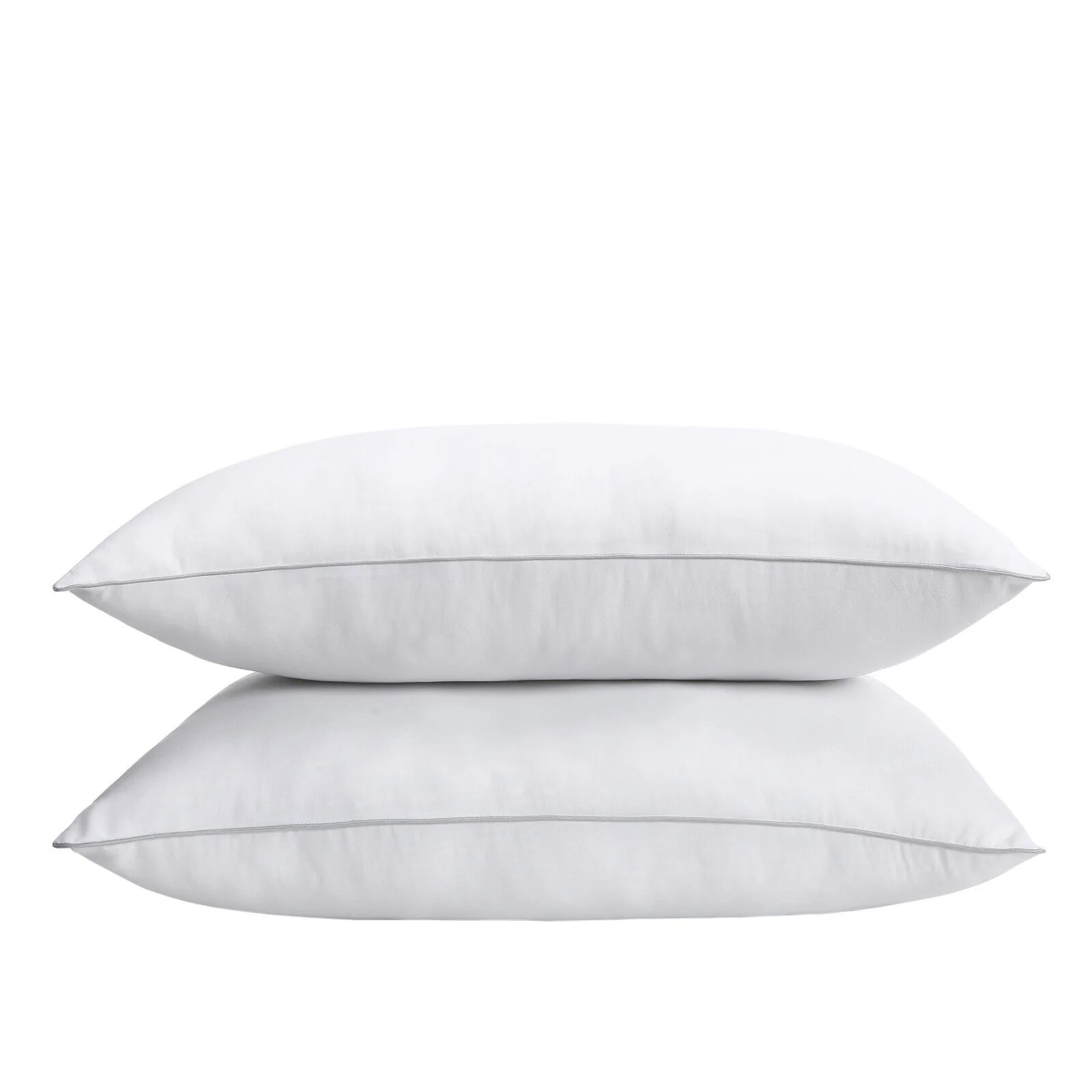 Cotton House 2 Pack 300 Thread Count Cotton King Pillow - Image 4