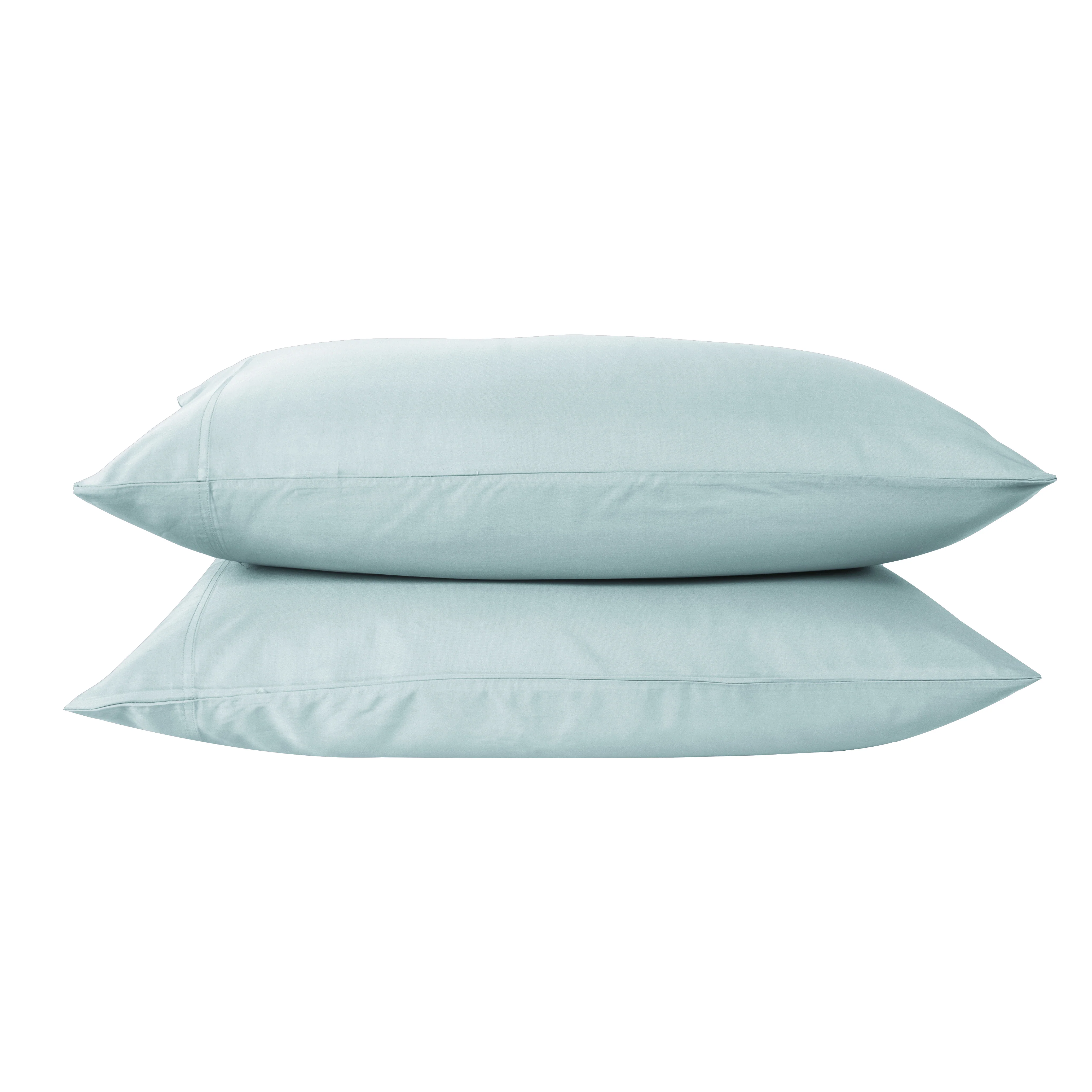 Cotton House King Bamboo Sheet Set - Winter Sky, Blue - Image 4