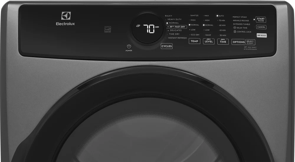 Electrolux Titanium Front Load Perfect Steam™ Gas Dryer with Instant Refresh (8.0 Cu. Ft.) - ELFG7437AT - Image 5