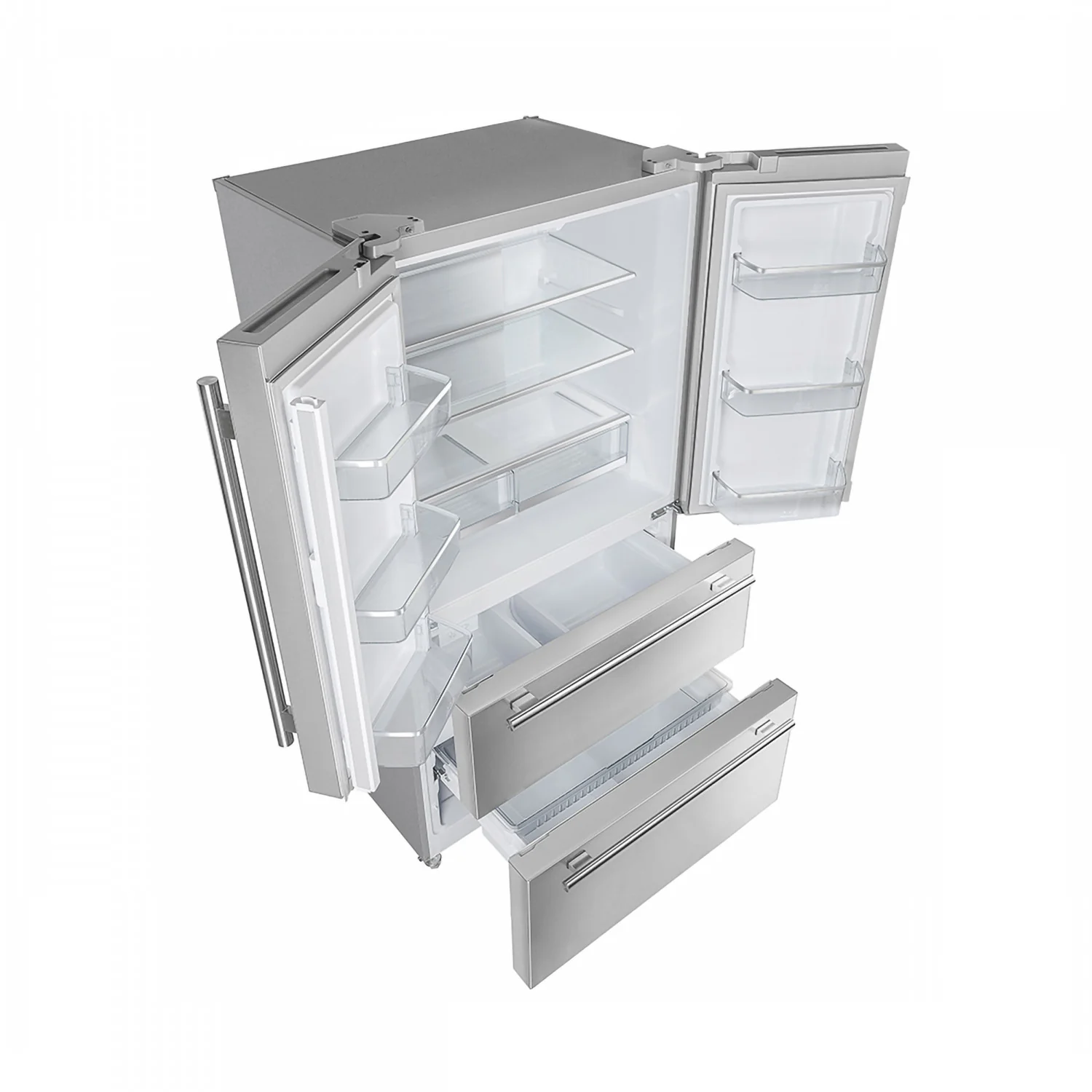 Forno Premium Stainless Steel Kitchen Package with 36" Gas Range, French Door Refrigerator and Dishwasher - FBDL-004-01CAUS - Image 9