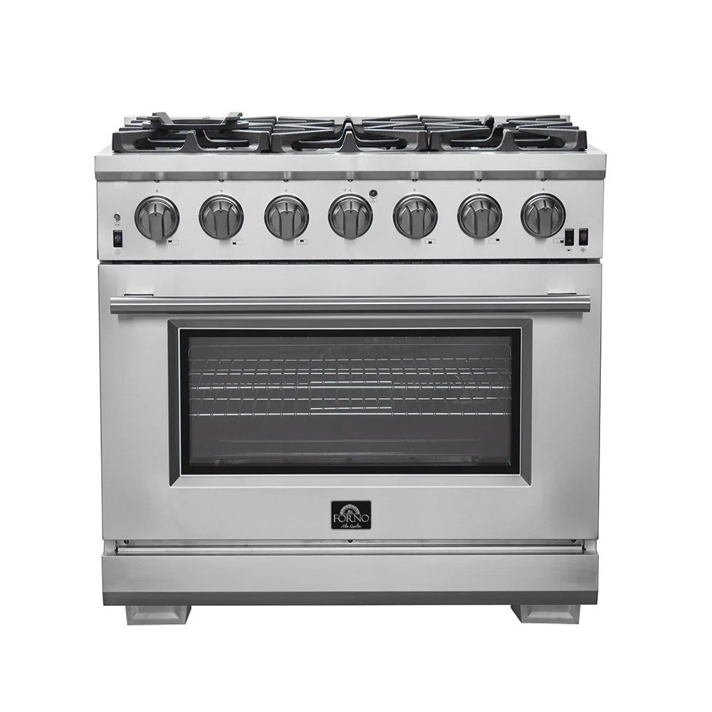 Forno Premium Stainless Steel Kitchen Package with 48" Range and French Door Refrigerator - FBDL-019-03CAUS - Image 3