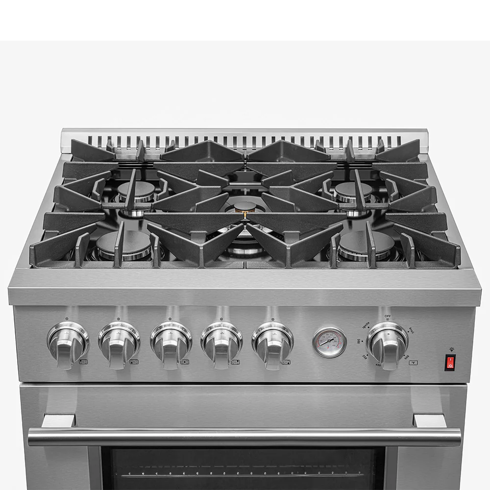 Forno Premium Stainless Steel Kitchen Package with Gas Range, Bottom Freezer Refrigerator and Dishwasher - FBDL-012-01CAUS - Image 5