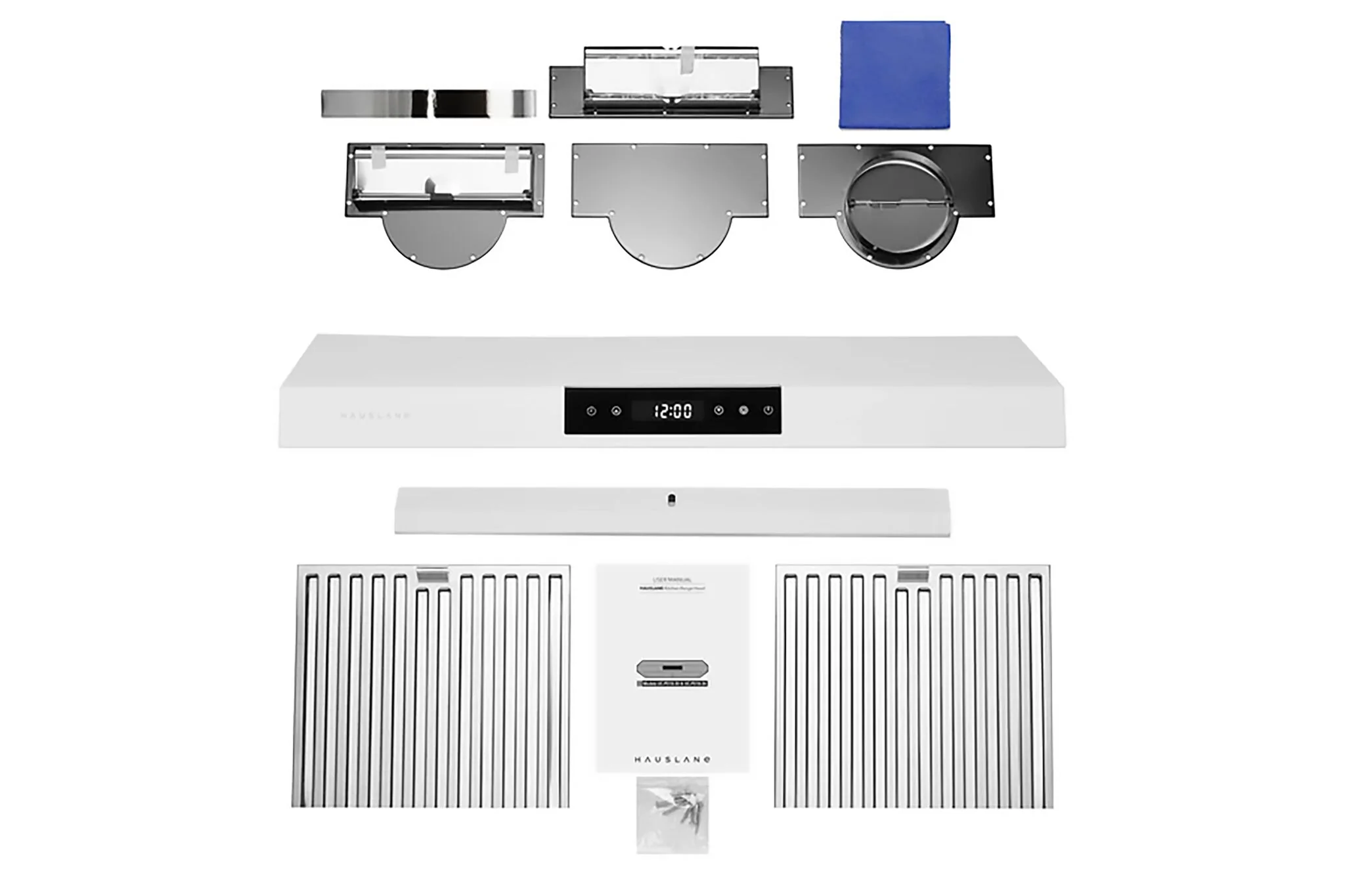 Hauslane Matte White 36" 860 CFM Under Cabinet Range Hood - UC-PS18WHT-36 - Image 3