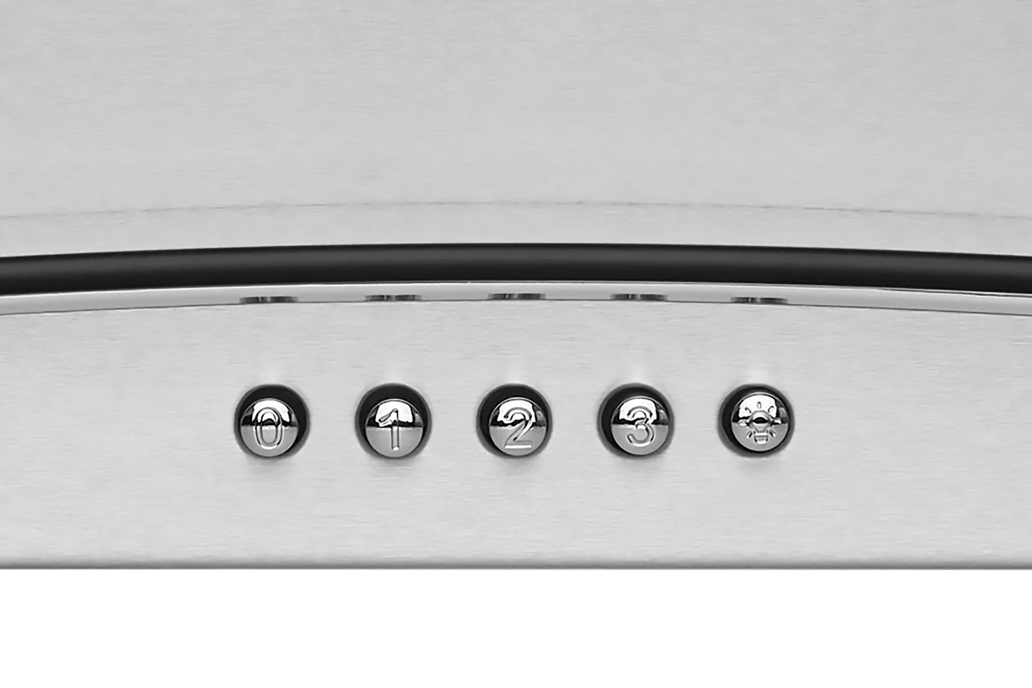 Hauslane Stainless Steel 30" 750 CFM Glass Wall Mount Range Hood - WM-600SS-30 - Image 4