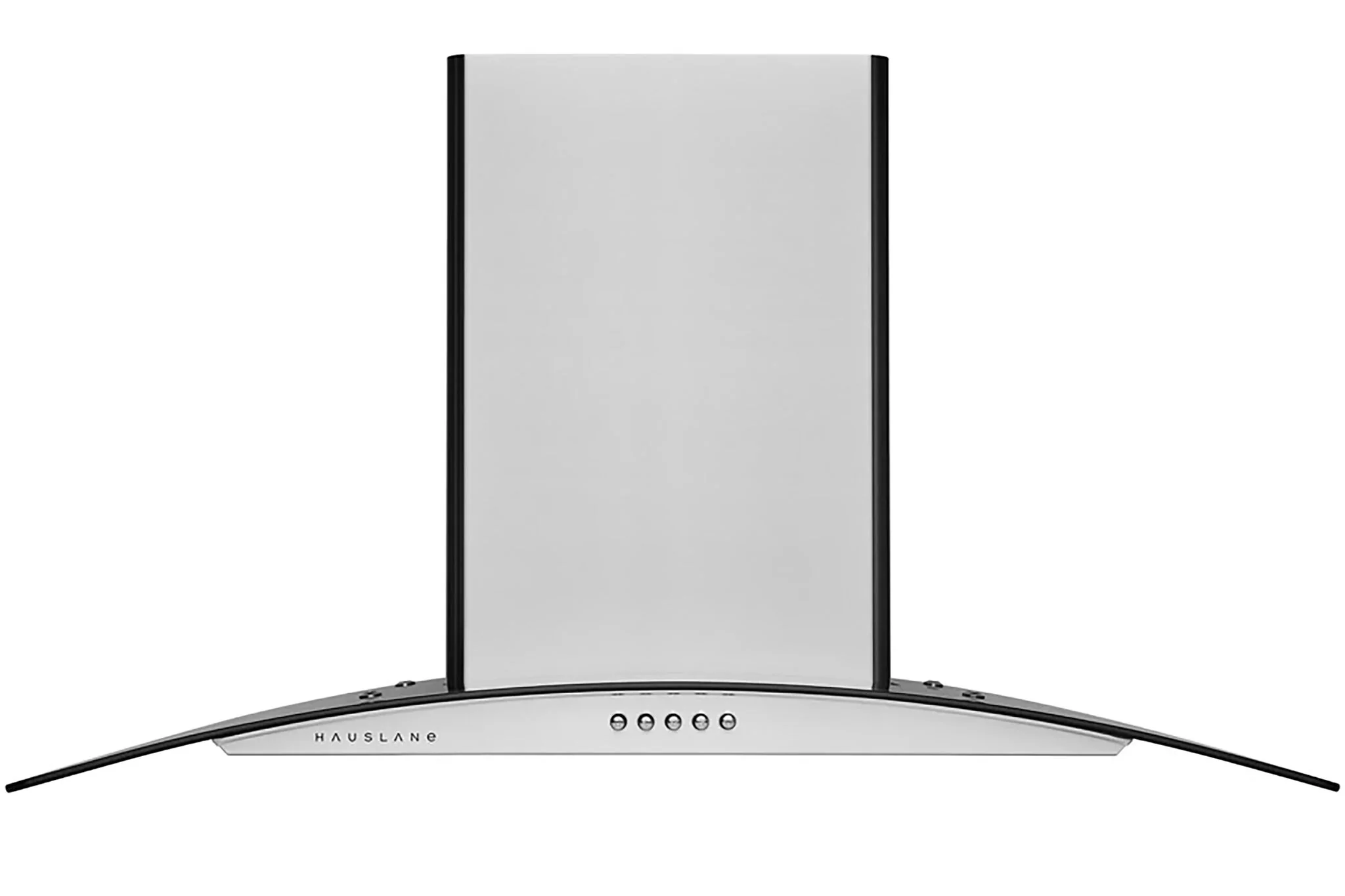 Hauslane Stainless Steel 36" 750 CFM Glass Wall Mount Range Hood - WM-600SS-36