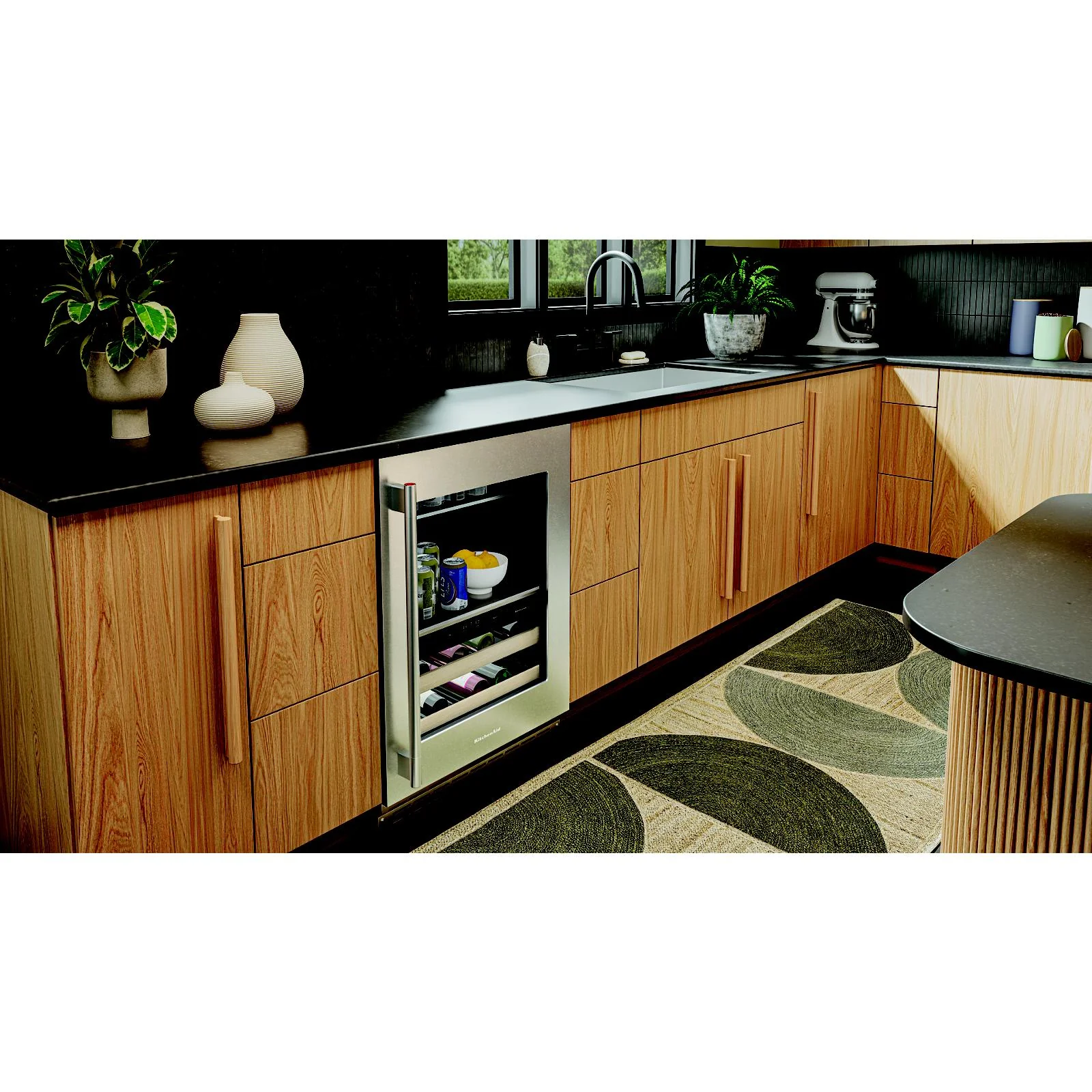 KitchenAid 24" 5.0 Cu. Ft. PrintShield Stainless Steel Undercounter Refrigerator - KUBL524SPS - Image 2