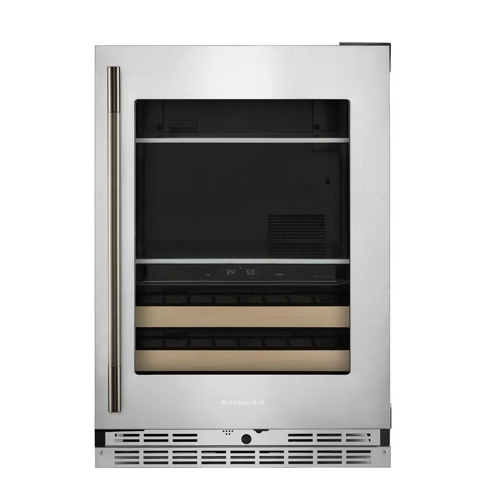 KitchenAid 24" 5.0 Cu. Ft. PrintShield Stainless Steel Undercounter Refrigerator - KUBR524SPS - Image 6