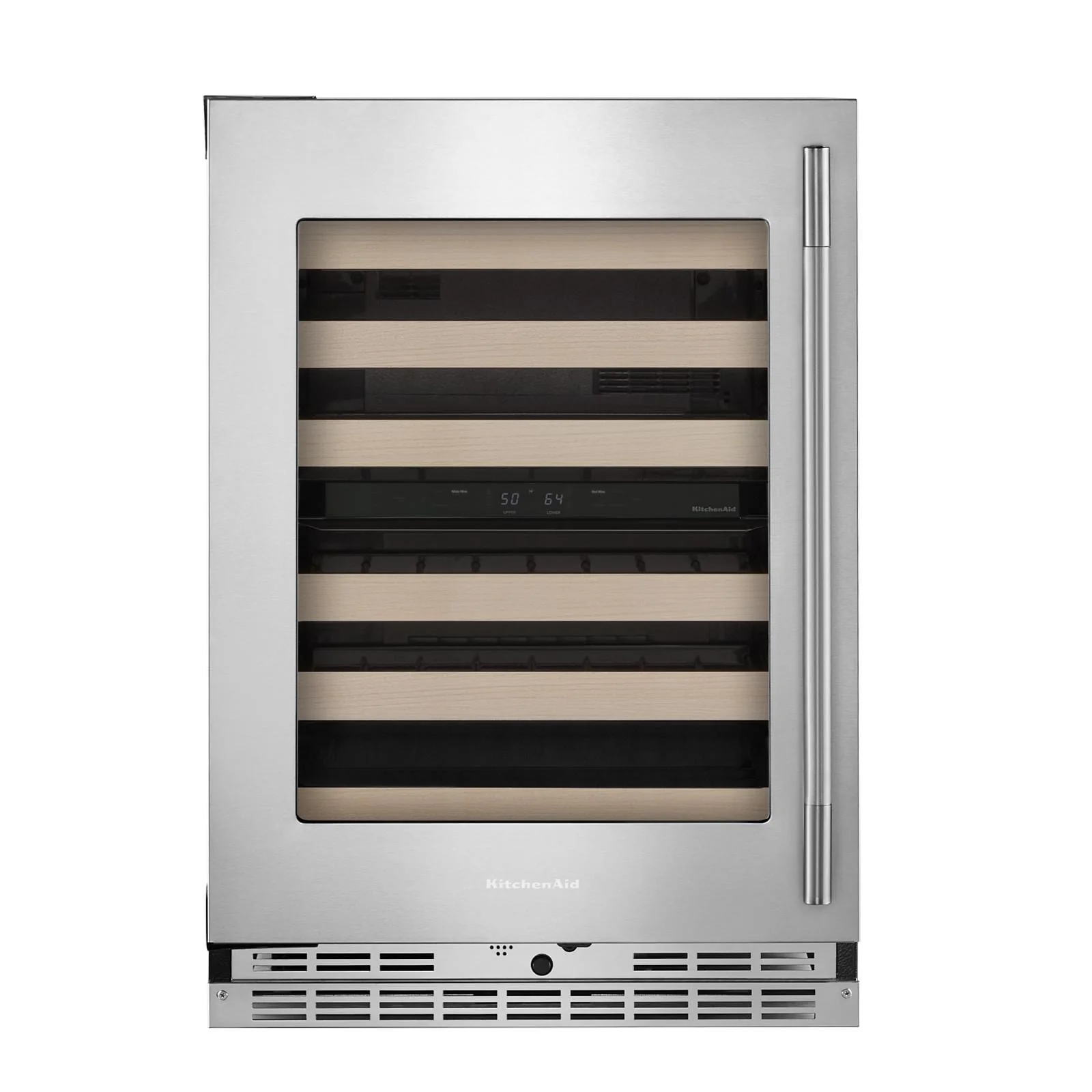 KitchenAid 24" 5.0 Cu. Ft. PrintShield Stainless Steel Undercounter Refrigerator - KUWL524SPS