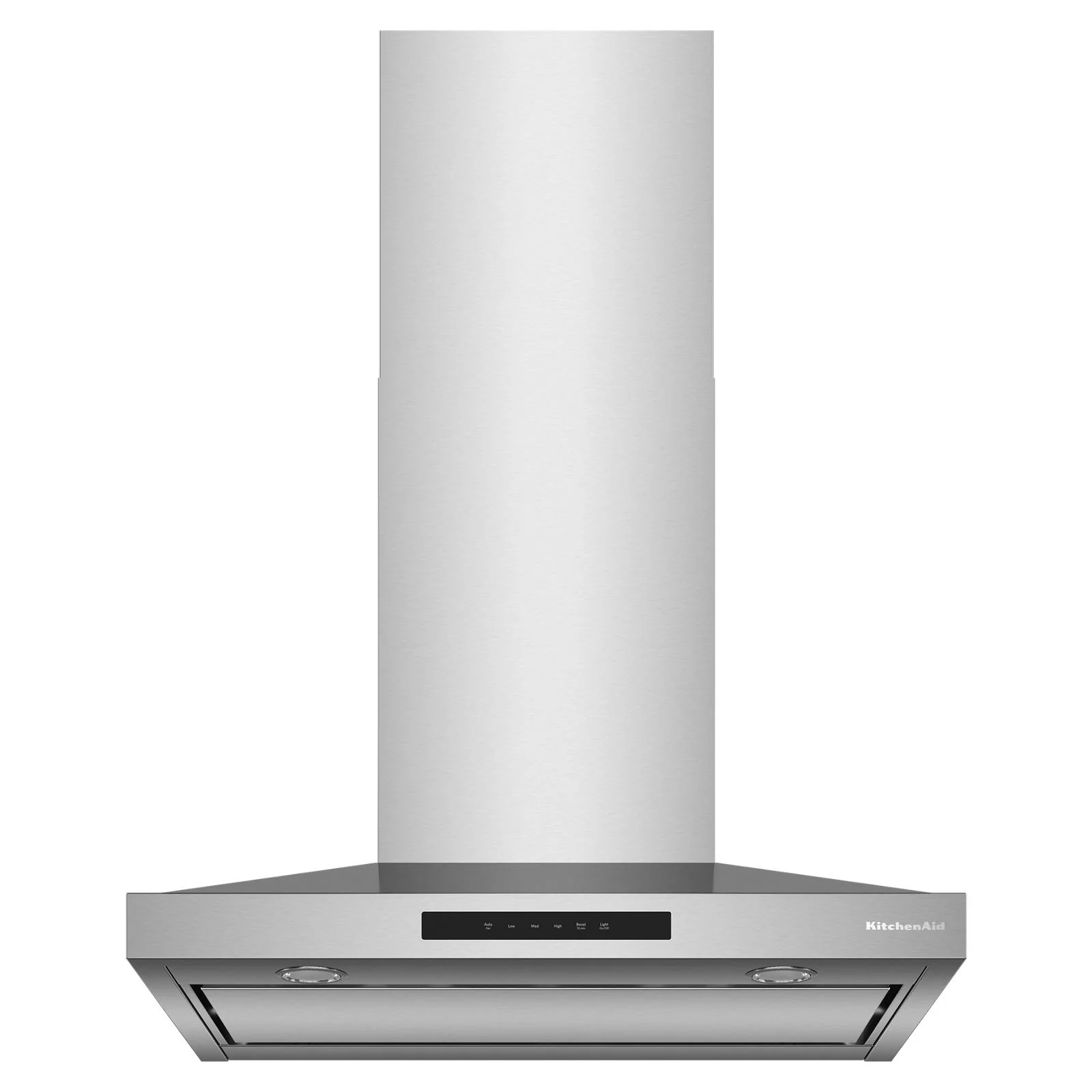 KitchenAid® Stainless Steel 30" 400 CFM Wall-Mount Canopy Hood - KVWC730SSS