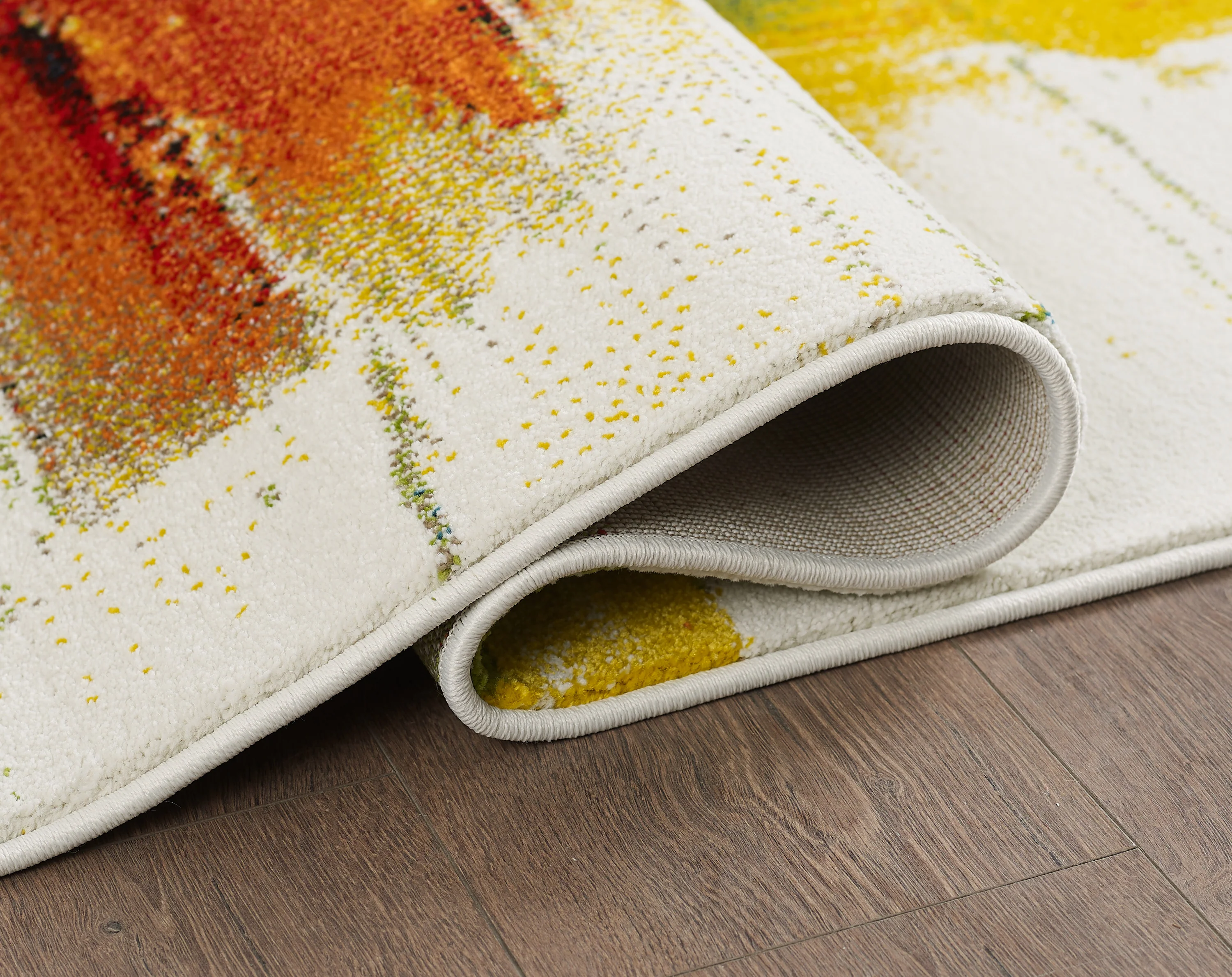 L2 Decor Diamond Area Rug 7' x 10' with Underpad - Abstract - Image 3