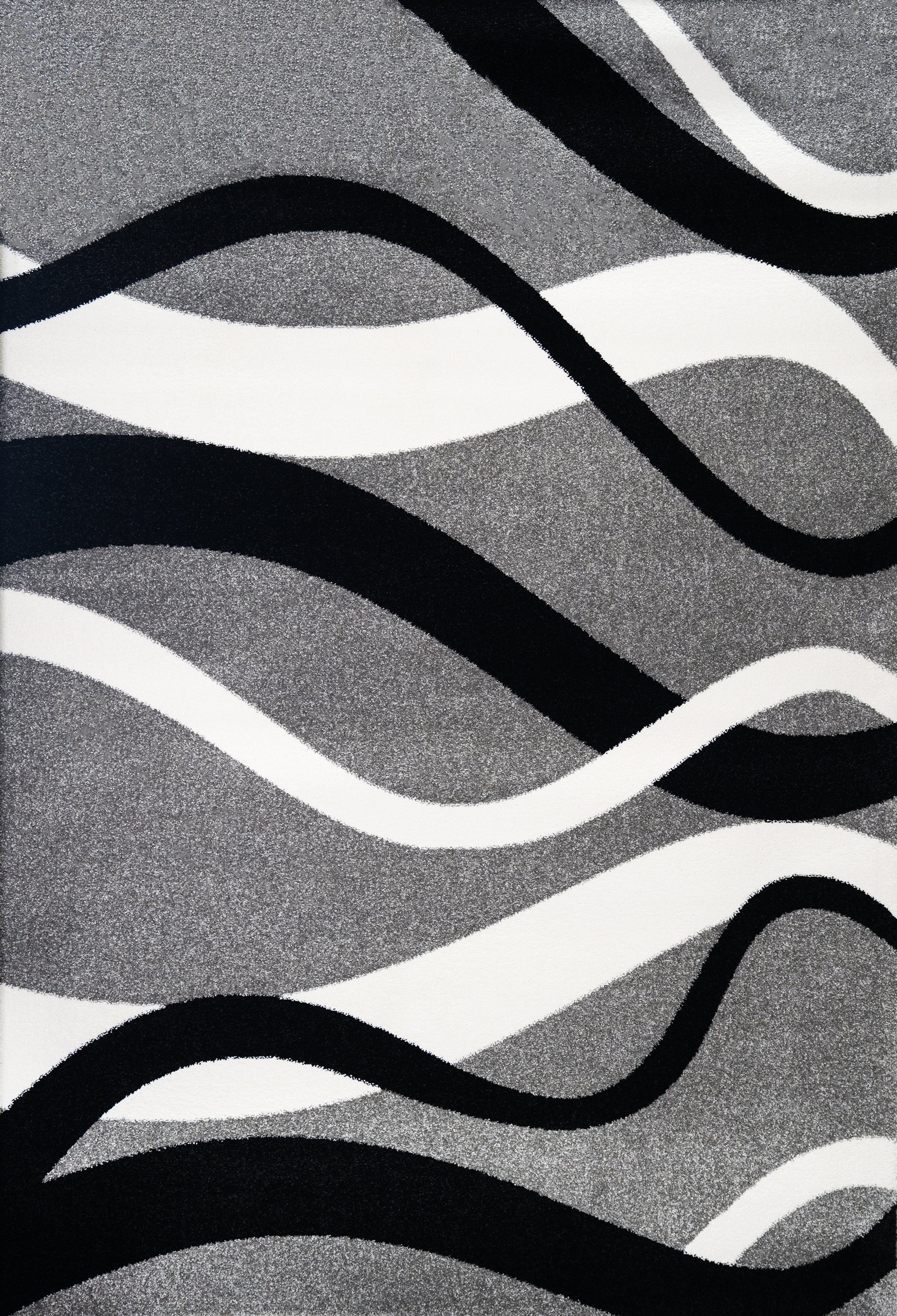 L2 Decor Diamond Area Rug 8' x 11' - Grey