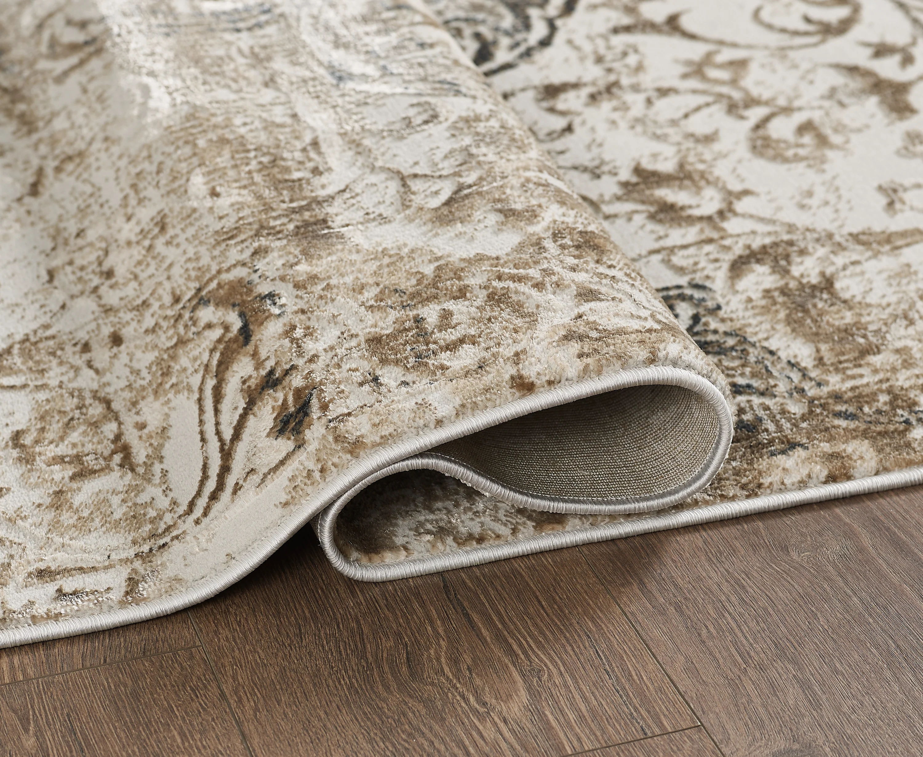 L2 Decor Emojy Area Rug 5' x 8' - Cream - Image 3