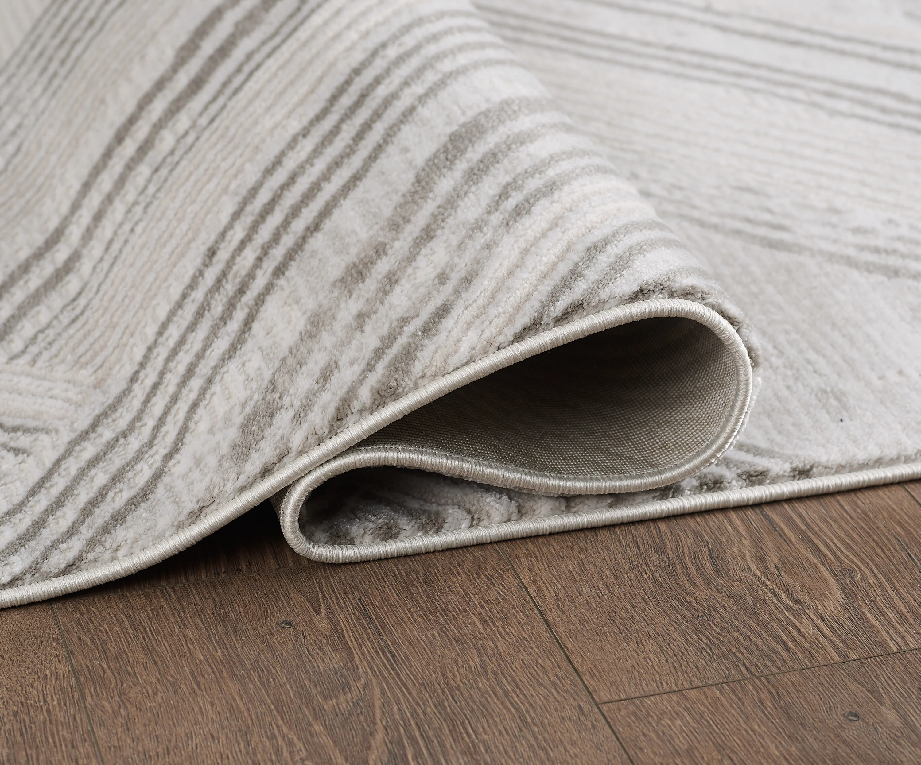 L2 Decor Lazer Area Rug 5' x 8' - Cream - Image 3