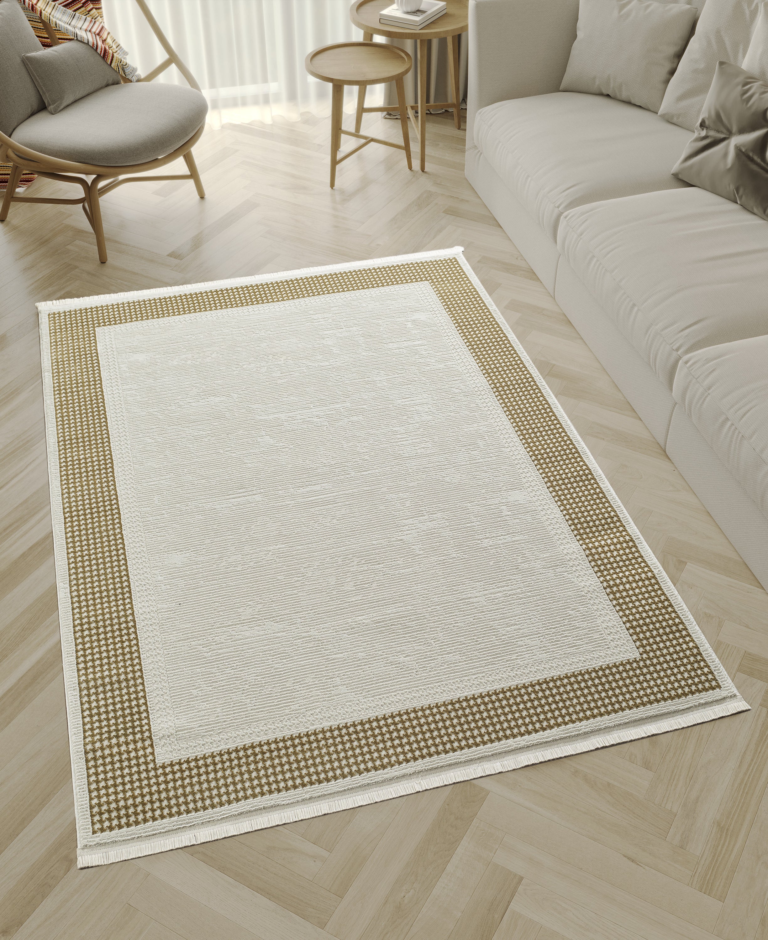 L2 Decor Novolini Area Rug 8' x 11' - Cream - Image 2