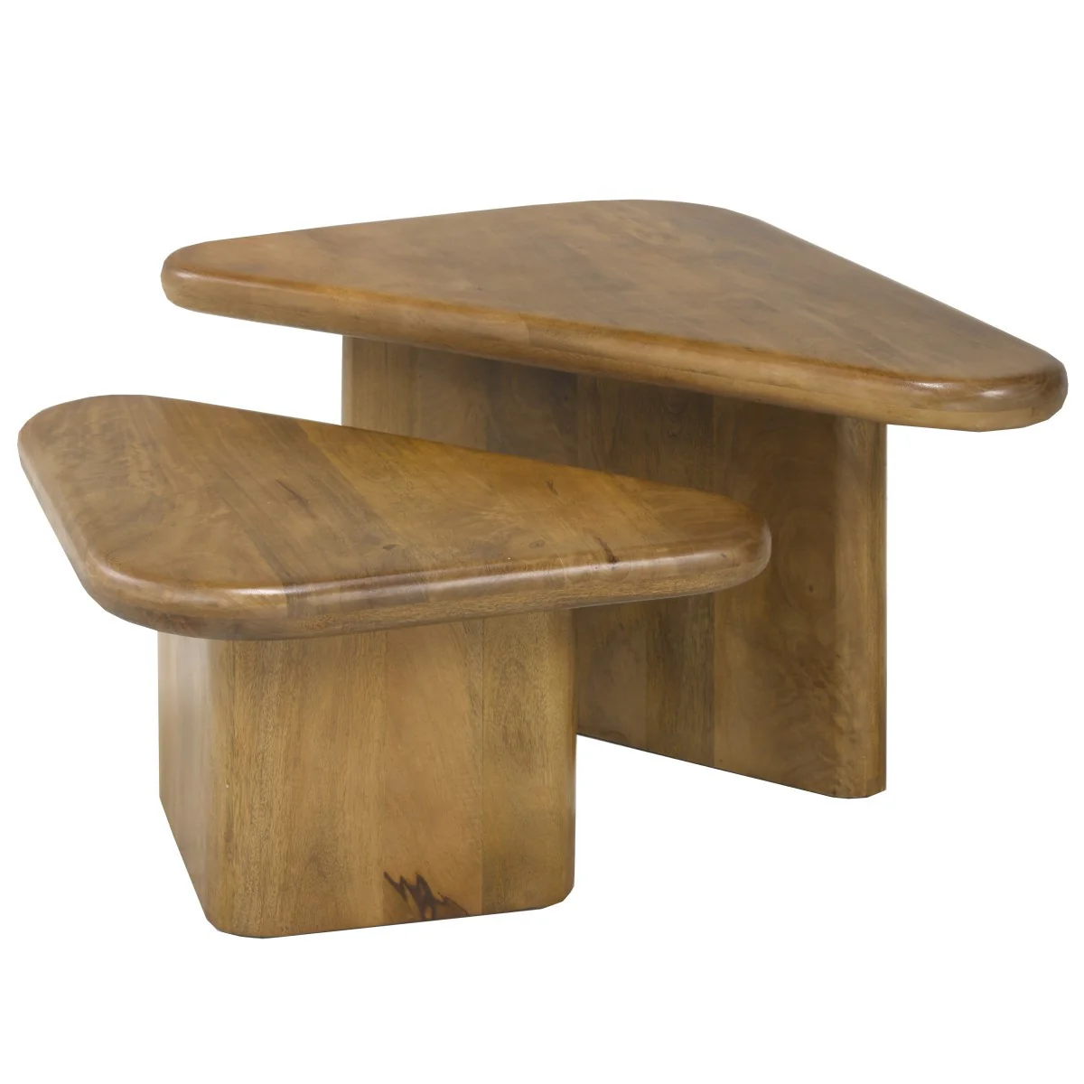 Oxford 2-Piece Coffee Table Set - Walnut
