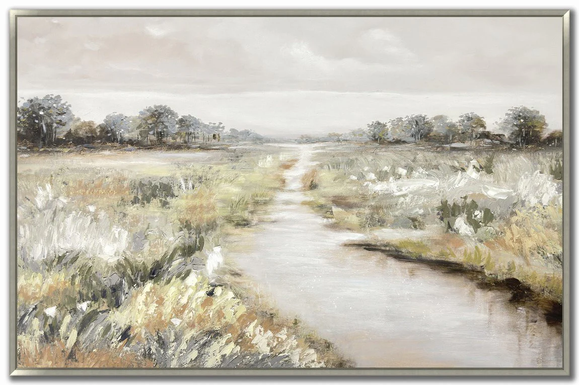 Pasture Drift Wall Art - Green - 40 X 60