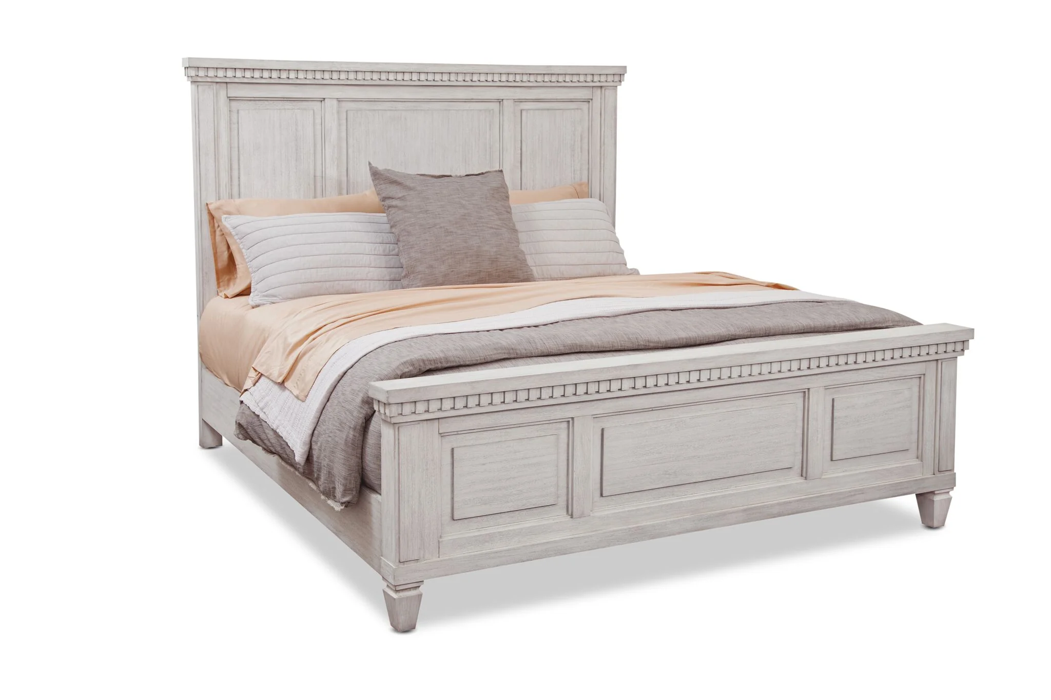 Salter Path 6- Piece King Bedroom Set - Oyster - Image 2