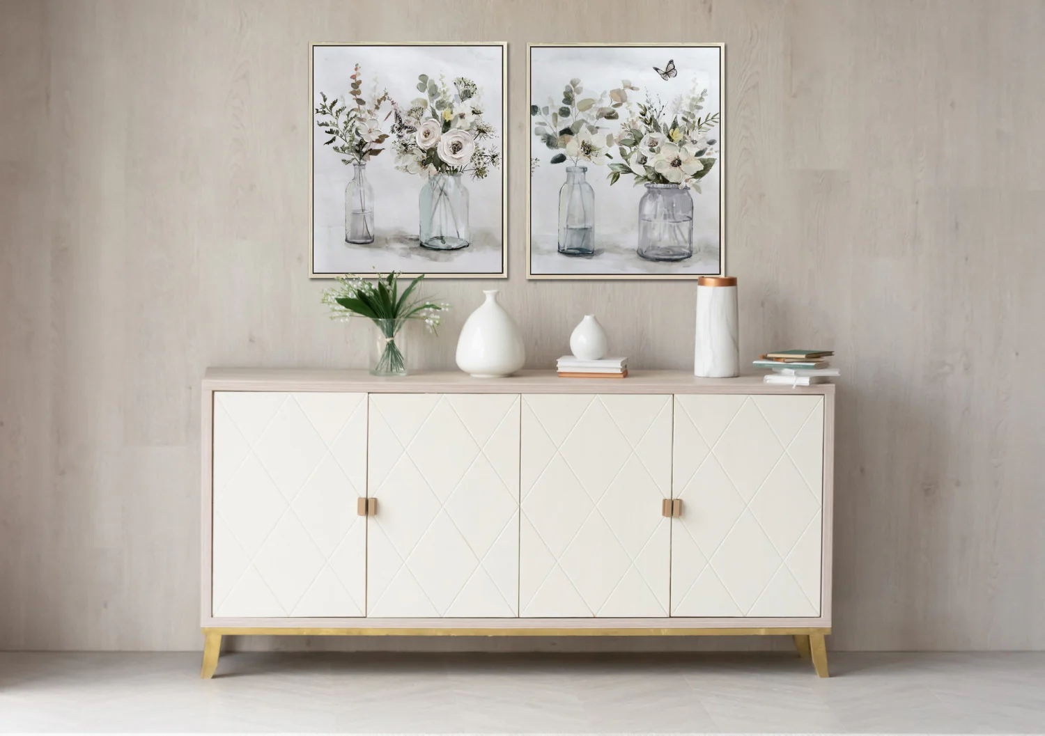 Still Life in Bloom I Wall Art - Neutral - 24 X 20 - Image 2