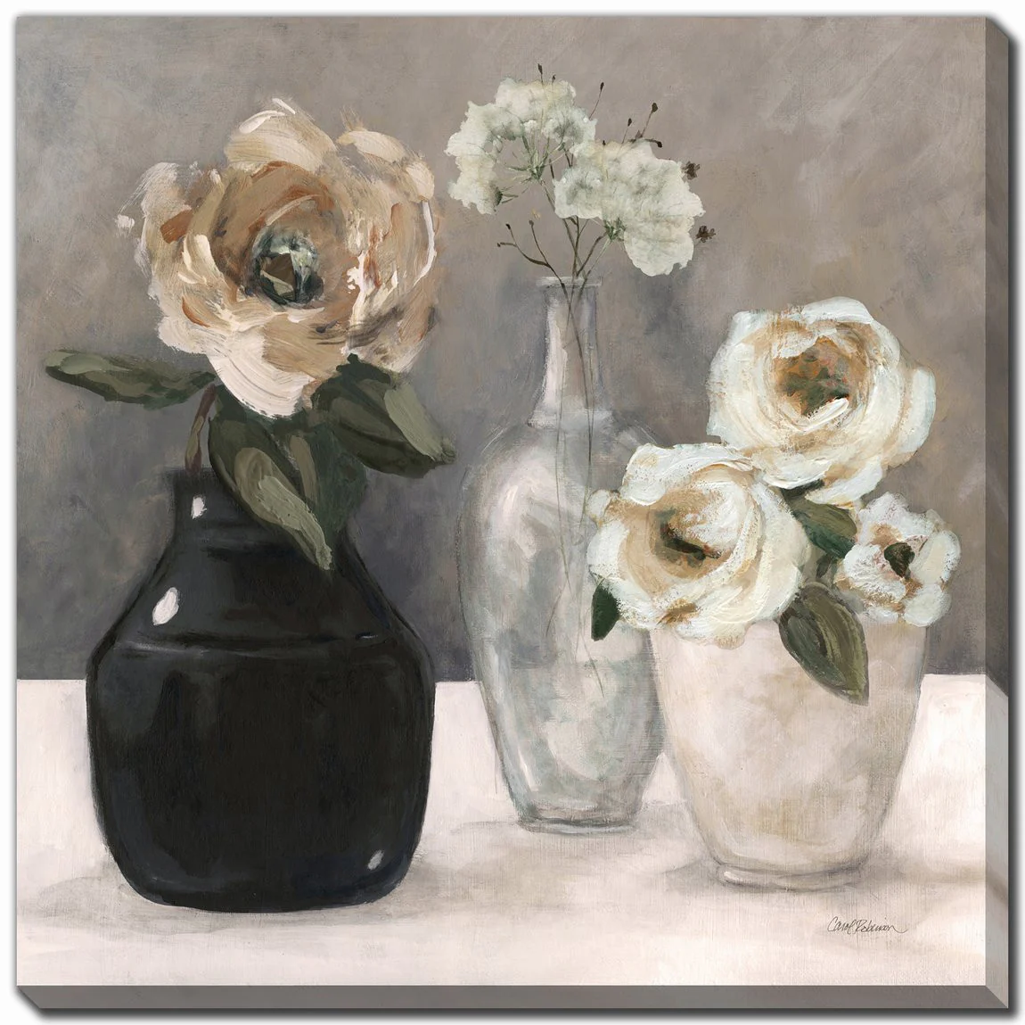 Tabletop Botanica I Wall Art - Neutral - 24 X 24