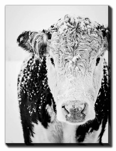 The Depth of Winter Art - Black/White - 22 X 28