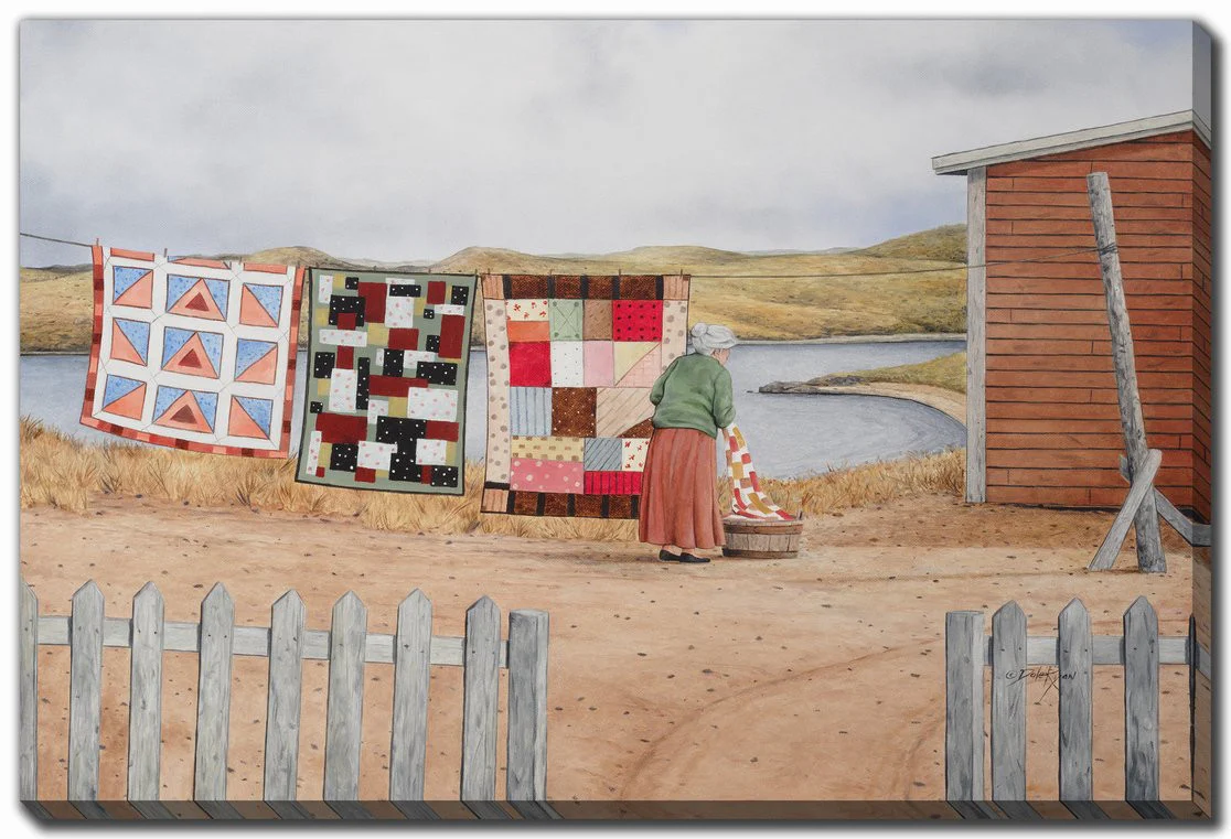 Threads of Home Wall Art - Brown/Neutral - 38 X 60