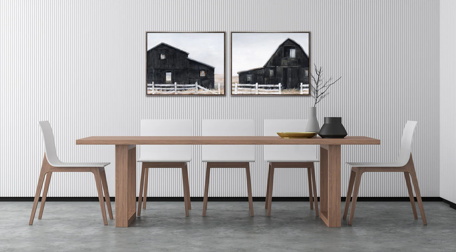 Timeless Timber I Wall Art - Black/White - 24 X 30 - Image 2