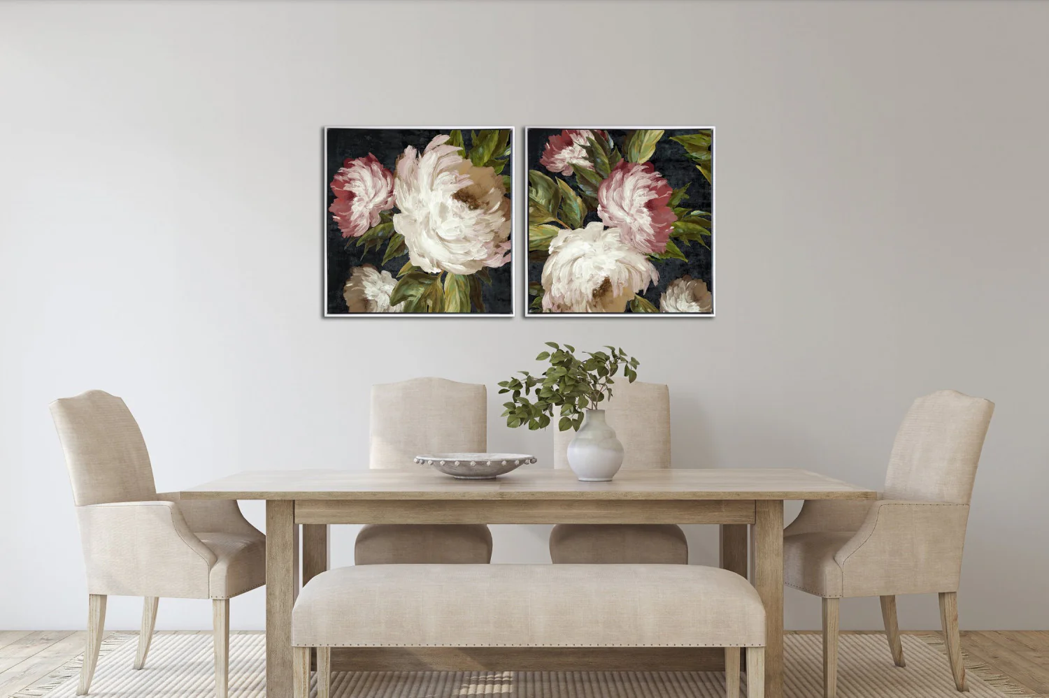 Velvet Blooms II Art - Multi-Colour - 24 X 24 - Image 2